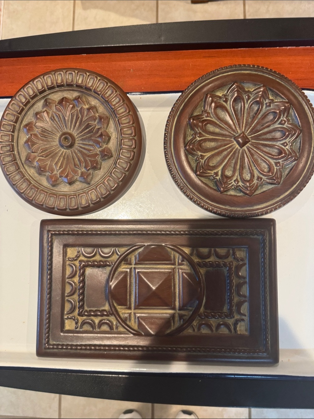 Southern Living Hanging 3 Piece Set Bronze-Tone